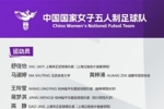 五人制女足将于2026年5月17日至31日在杭州临平进行第二期集训